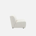 Dossier Armless 1 Seater module for extending a modular, sectional sofa layout