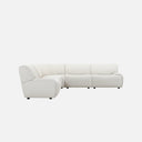 Dossier 1 Seater Armless module in a neutral palette for relaxed living spaces