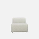 Dossier 1 Seater Chaise Sofa upholstered in a 25,000 Martindale polypropylene and polyester weave