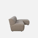 Dossier 1 Seater Chaise Sofa in an easy-to-style neutral palette