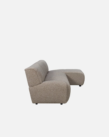 Dossier 1 Seater Chaise Sofa in an easy-to-style neutral palette