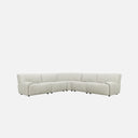 Dossier 1 Seater Left Arm Sofa in a neutral palette that suits a range of interiors