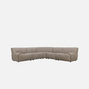Dossier 1 Seater Left Arm Sofa at 105cm wide with a relaxed low 43cm seat