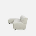 Dossier 1 Seater Right Arm Sofa with high-resilience foam wrapped in Dacron fibre for lasting shape