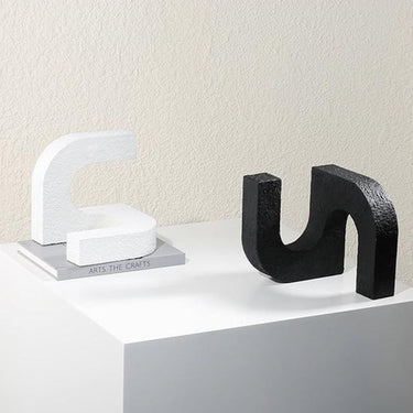 Double Doorways Ornament Black at online8 furniture store Auckland