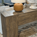 Dovetail Block Console Table - Walnut at online8 furniture store Auckland