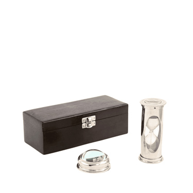 Duo Sand Timer & Compass at online8 furniture store Auckland