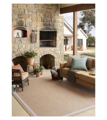 Easton Indoor/Outdoor Rug ESN-05 measuring 201 x 284cm, suited to patios, porches and hallways