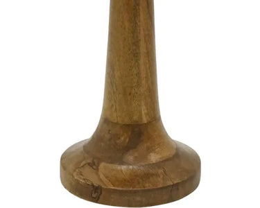 Ebony Wooden Table Lamp with Metal Shade at Online8 Furniture Auckland NZ
