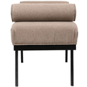 Eddie Bench Seat - Dark Taupe at online8 furniture store Auckland