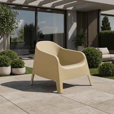 Eden Outdoor Tub Chair - Sand at Online8 Furniture Auckland NZ