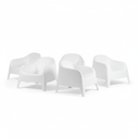Eden Outdoor Tub Chair - White at online8 furniture store Auckland