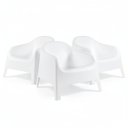 Eden Outdoor Tub Chair - White at online8 furniture store Auckland