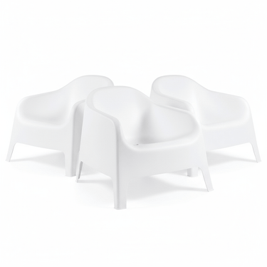 Eden Outdoor Tub Chair - White at online8 furniture store Auckland