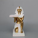 Egyptian Figurine Holding Plate at online8 furniture store Auckland