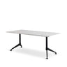 Eiffel Black Meeting Table 1800 x 900 at online8 furniture store Auckland