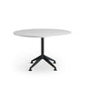 Eiffel Black Round Meeting Table 1200 at online8 furniture store Auckland