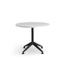 Eiffel Black Round Meeting Table 900 at online8 furniture store Auckland