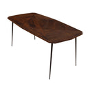 El Paso Asymmetric Dining Table 2400 at online8 furniture store Auckland