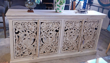 Teak Sideboard | Buffet Table | Solid Wood Furniture at online8 furniture store Auckland