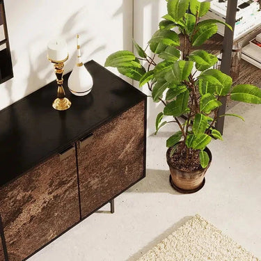 Ella Sideboard - Matt Black at online8 furniture store Auckland