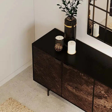 Ella Sideboard - Matt Black at online8 furniture store Auckland