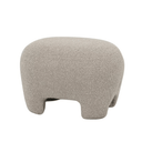 Elle Ottoman - Eggshell at online8 furniture store Auckland