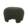 Elle Ottoman - Forest Green at online8 furniture store Auckland