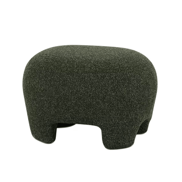 Elle Ottoman - Forest Green at online8 furniture store Auckland