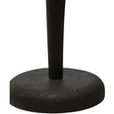 Ellipse Wooden Floor Lamp - Black Sandblast at Online8 Furniture Auckland NZ