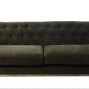 Ellsworth Tufted 3 Seater Sofa - Olive at online8 furniture store Auckland