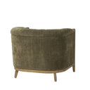 Regal Tufted Armchair - Olive at Online8 Furniture Auckland NZ