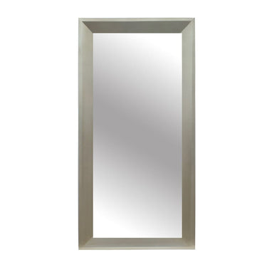 Elysian Brushed Silver Mirror | 176cm x 85cm at Online8 Furniture Auckland NZ