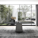 Emilia Stone Dining Table - 1800 at online8 furniture store Auckland