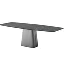 Emilia Stone Dining Table - 1800 at online8 furniture store Auckland