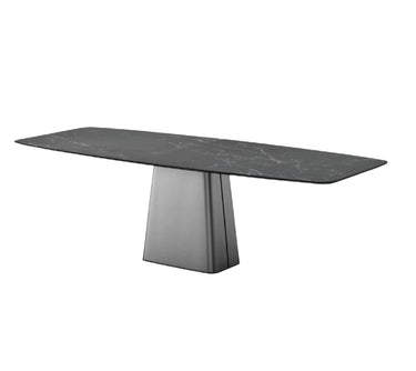 Emilia Stone Dining Table - 1800 at online8 furniture store Auckland