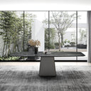 Emilia Stone Dining Table - 1800 at online8 furniture store Auckland