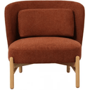 Emmy Occasional Chair - Rust at online8 furniture store Auckland