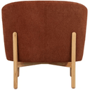 Emmy Occasional Chair - Rust at online8 furniture store Auckland