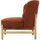 Emmy Occasional Chair - Rust at online8 furniture store Auckland