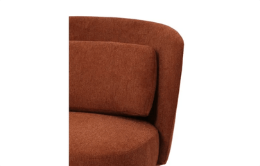 Emmy Occasional Chair - Rust at online8 furniture store Auckland