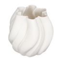 Emmy White 3D Printed Ceramic Vase - Large at online8 furniture store Auckland