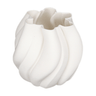 Emmy White 3D Printed Ceramic Vase - Large at online8 furniture store Auckland