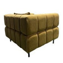 Enzo Armchair - Gold at online8 furniture store Auckland