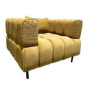 Enzo Armchair - Gold at online8 furniture store Auckland