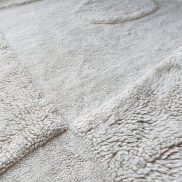 Ermitano NZ Wool Rug - Ivory at online8 furniture store Auckland