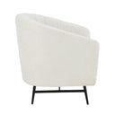 Eva Occasional Chair - Beige at online8 furniture store Auckland