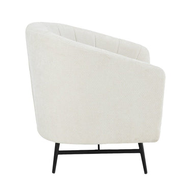 Eva Occasional Chair - Beige at online8 furniture store Auckland