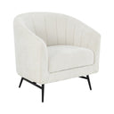 Eva Occasional Chair - Beige at online8 furniture store Auckland