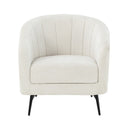 Eva Occasional Chair - Beige at online8 furniture store Auckland